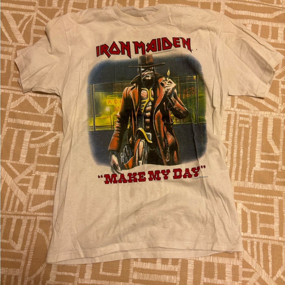 Iron Maiden vintage t shirt